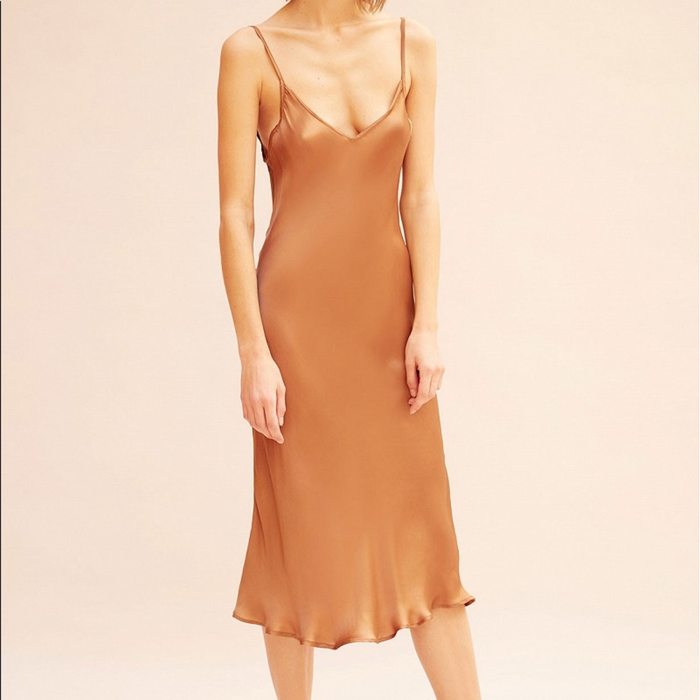 Mes Demoiselles Nude Slip Dress Lily